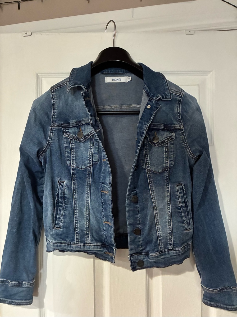 Ricki's Medium Blue Denim Jacket for Women